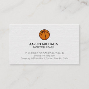Tarjeta De Visita Club Deportivo de Baloncesto
