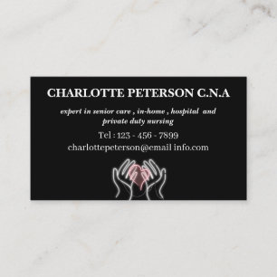 Tarjeta De Visita CNA Y Cuidador