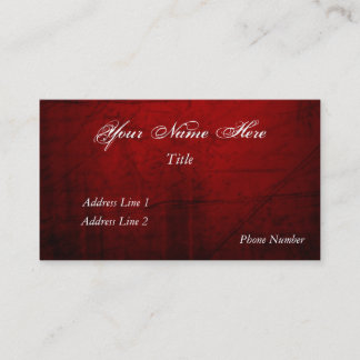 Tarjeta de visita coa alas del corazón