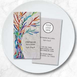Tarjeta De Visita Coach Life Your Logo Tree Of Life