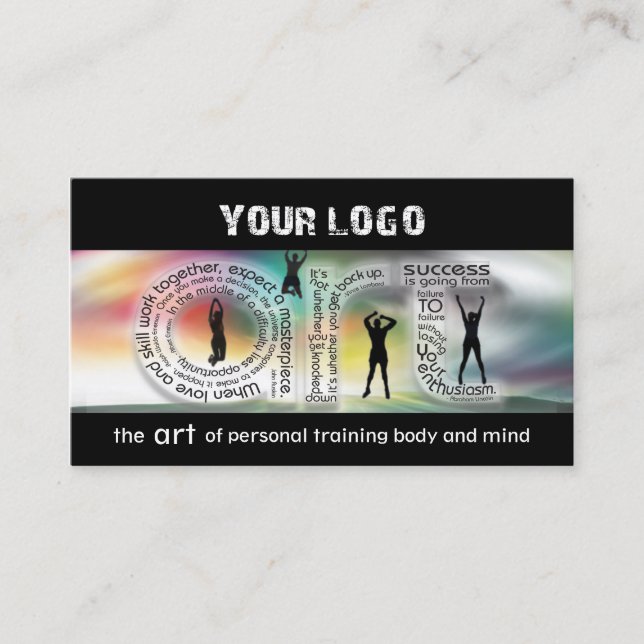 Tarjeta De Visita Coaching Business Card (Anverso)