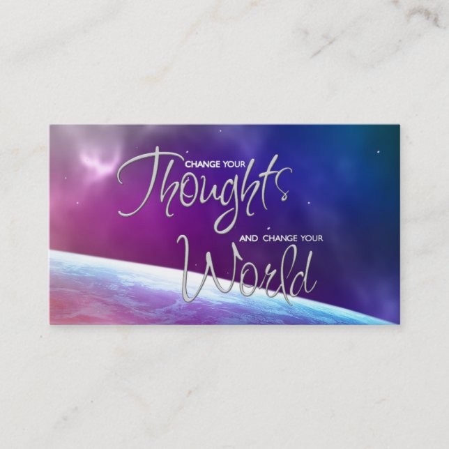 Tarjeta De Visita Coaching Business Cards (Anverso)