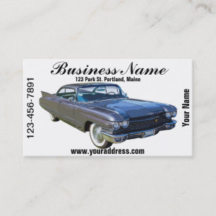 Tarjeta De Visita Coche 1960 del lujo de Cadillac