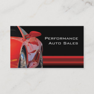 Tarjeta De Visita Coche Detailer