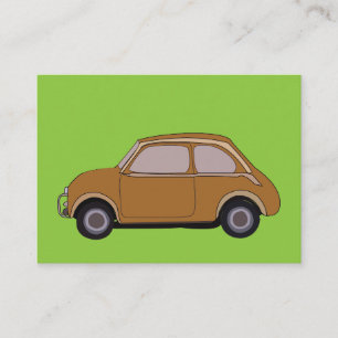 Tarjeta De Visita Coche Vintage
