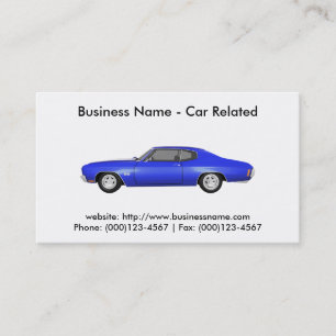 Tarjeta de visita: Coches / Automoción