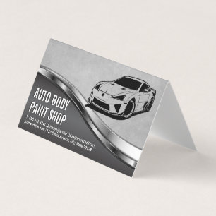 Tarjeta De Visita Coches modernos Servicios automáticos