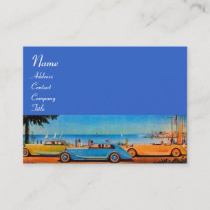 Tarjeta De Visita COCHES RETRO - Reparación de automóviles