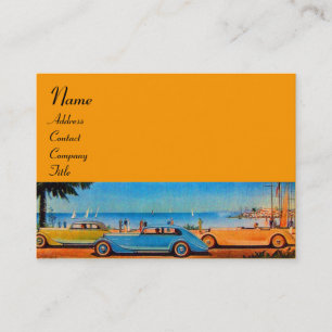 Tarjeta De Visita COCHES RETRO - Reparación de automóviles