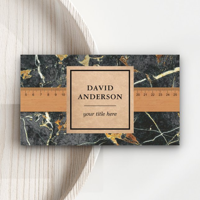 Tarjeta De Visita Cocina con encimera de granito Gray Gold Splashbac (Subido por el creador)