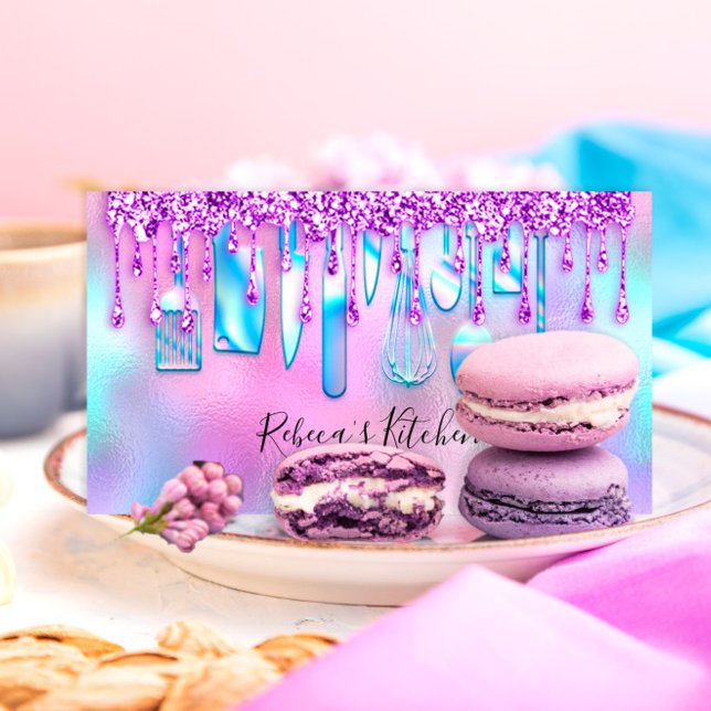 Tarjeta De Visita Cocina de Chef Personal Cuesta Holografía (Subido por el creador)