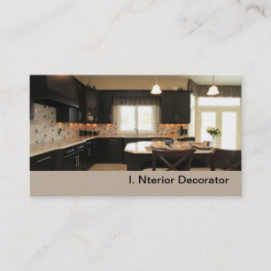 Tarjeta De Visita cocina de lujo contemporánea