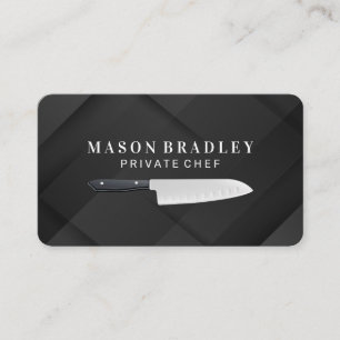 Tarjeta De Visita Cocina de restaurante Chef cocinando