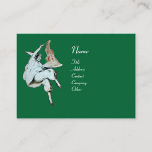 TARJETA DE VISITA COCINA ITALIANA FIESTA DE ESPAGUETTI, RESTAURANTE