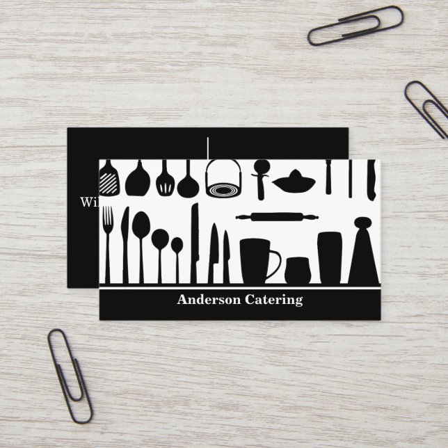 Tarjeta De Visita Cocina moderna (Anverso/Reverso In Situ)