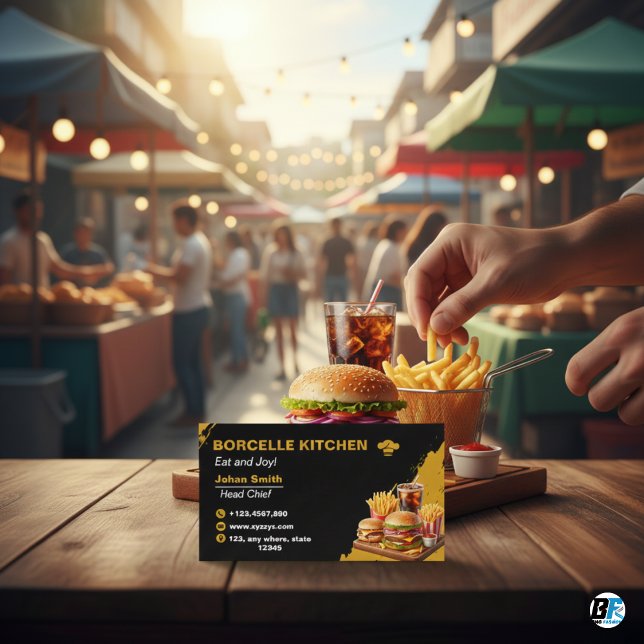 Tarjeta De Visita Cocina Premium - Hacer una impresión duradera (Subido por el creador)