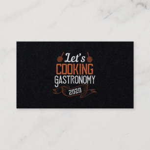 Tarjeta De Visita Cocinemos Gastronomía 2022