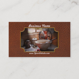 Tarjeta De Visita Cocinero - apenas otra mañana