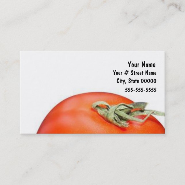 TARJETA DE VISITA COCINERO PERSONAL (Anverso)