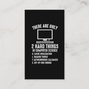 Tarjeta De Visita Codificador de ingeniero informático para program