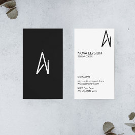 Tarjeta De Visita Codificador de inteligencia artificial