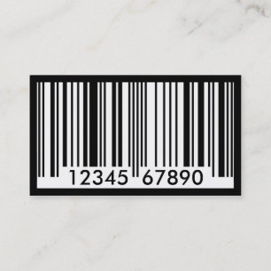 Tarjeta De Visita código de barras