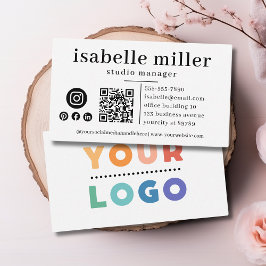 Tarjeta De Visita Código QR