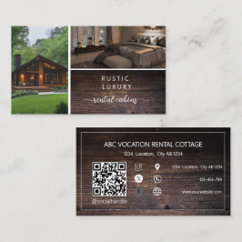 Tarjeta De Visita Código QR Casa de Huéspedes de Alquiler de Vacacio
