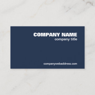 Tarjeta De Visita Código QR Compañía profesional Naval Azul Minim