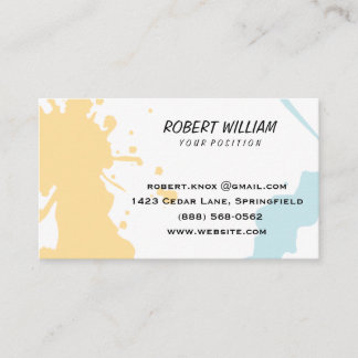 Tarjeta De Visita Código Qr de Artista Profesional Moderno Minimalis