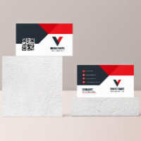 Código Qr de drenaje rojo inmobiliario
