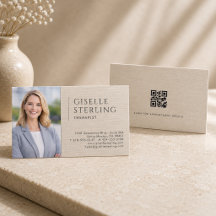 Código QR de Foto de Lino de Terapeuta