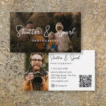 Código QR de fotografía de foto completa con escri