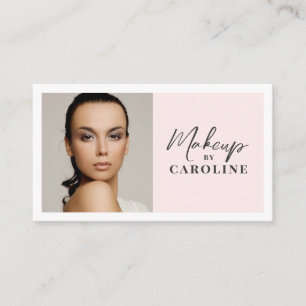 Tarjeta De Visita Código QR de icono social de escritura rosa sonroj