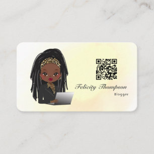 Tarjeta De Visita Código QR de Jefa