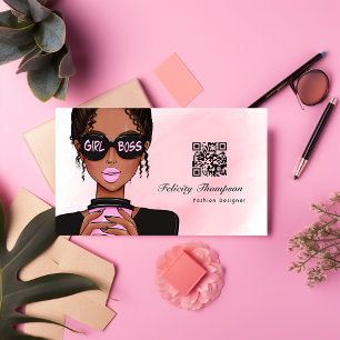Tarjeta De Visita Código QR de Jefa