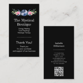Tarjeta De Visita Código QR de la Diosa Triple Luna Celestial Gracia