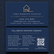 Código QR de la empresa de pintura profesional