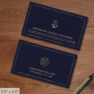 Tarjeta De Visita Código QR de la Escala de Justicia Legal