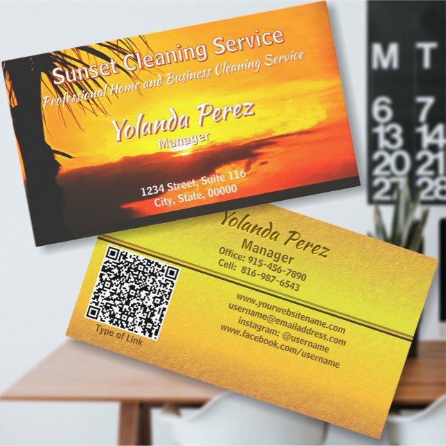 Tarjeta De Visita Código QR de Malecon Sunset 2441 (Subido por el creador)