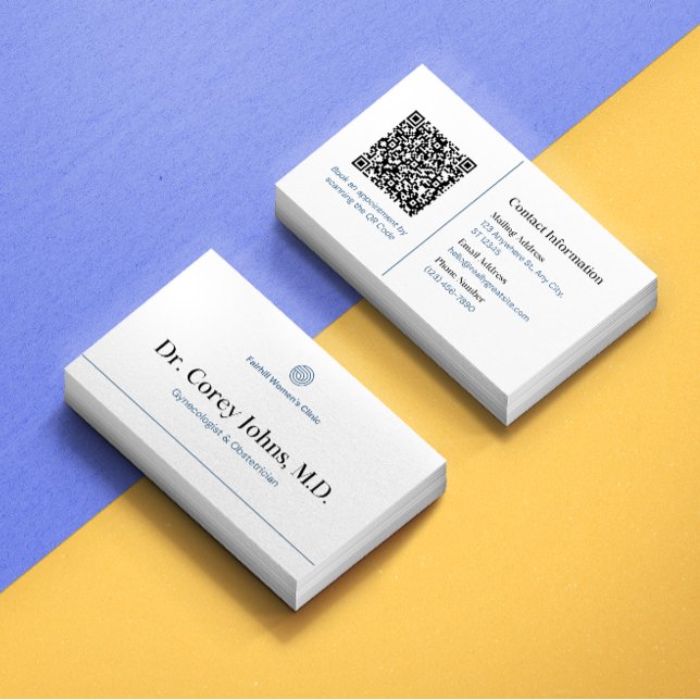 Tarjeta De Visita Código QR de mantenimiento (Subido por el creador)