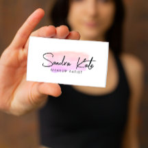 Código QR de maquillaje de belleza minimalista de 