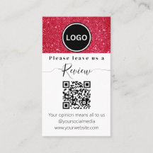 Código QR de Navidad | Déjanos una reseña