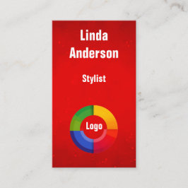 Tarjeta De Visita Código QR de nombre personalizado profesional