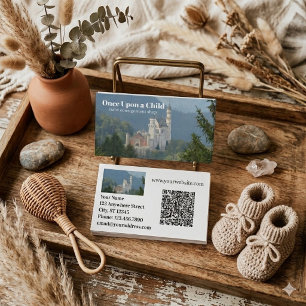 Tarjeta De Visita Código QR de Once Upon A Child Baby Boutique