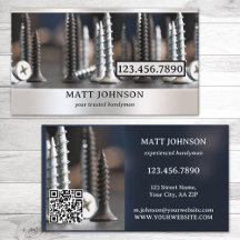 Código QR de profesional moderno de mantenimiento