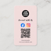 Código QR de redes sociales modernas | Instagram F