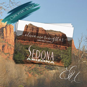 Tarjeta De Visita Código QR de Sedona AZ
