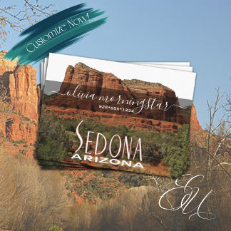 Tarjeta De Visita Código QR de Sedona AZ