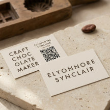 Código Qr Del Fabricante De Chocolate Artesanal Mo
